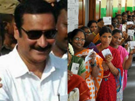 விஐபி தொகுதிகளிலேயே அன்புமணி தொகுதியில்தான் எக்கச்சக்க வாக்குப் பதிவு!