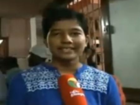 நாட்டின் பிரதமராக ஆசை... 1195 மதிப்பெண் எடுத்த சென்னை மாணவி சத்ரியா கவின்