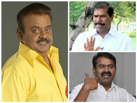 விஜயகாந்த், ஜிகே.மணி, சீமான்.. தேர்தல் களத்தில் உருண்ட + உருளும் பெரும் தலைகள்...!