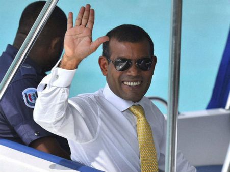 இங்கிலாந்தில் அரசியல் அகதியாக தஞ்சம் அடைந்தார் மாலத்தீவு மாஜி அதிபர் நஷீத்