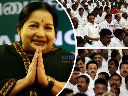 பதவியேற்பு விழாவுக்கு வந்த ஸ்டாலினுக்கு நன்றி சொன்ன ஜெ.... 'சீட்' பிரச்சினை குறித்தும் விளக்கம்!