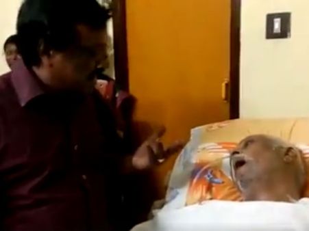 புஷ்பவனம் குப்புசாமியின் பாடலைக் கேட்டபடியே காலமானார் 'ஆனாரூனா'- வைரலாகும் வீடியோ