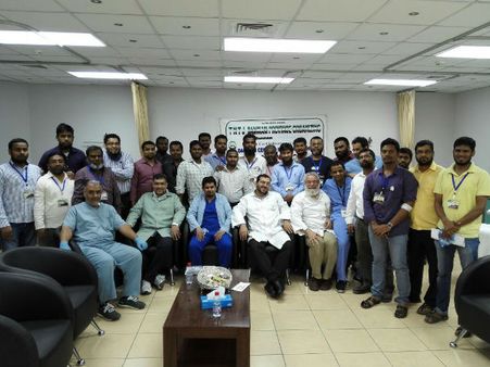 சவுதியில் தமிழ்நாடு தவ்ஹீத் ஜமாஅத் நடத்திய மாபெரும் ரத்ததான முகாம்