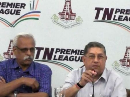 விரைவில் தமிழ்நாடு பிரீமியர் லீக் டி20... 8 அணிகள் பங்கேற்பு- சீனிவாசன்- வீடியோ