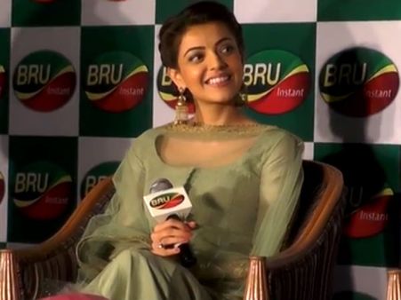 நடிகர் நாகர்ஜூனாவுடன் காபி குடிக்க விருப்பம்.. காஜல் அகர்வால்- வீடியோ