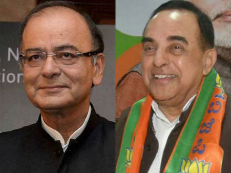 மீண்டும் பாதுகாப்புத் துறை அமைச்சராக அருண்ஜேட்லி? நிதி அமைச்சர் பதவிக்கு சு.சுவாமி 'லாபி'