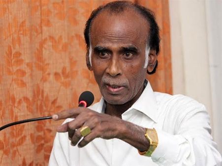 'மொழியைத் திணித்தால் நாடு சிதறிவிடும்'- கவிஞர் முத்துலிங்கம் பேச்சு