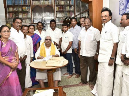 ஜூலை 17ல் திமுகவுடன் 'மக்கள் தேமுதிக' இணைப்பு! தேமுதிகவை உடைக்க சந்திரகுமார் சுற்றுப்பயணம்