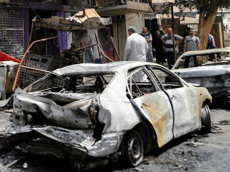 ஏமனில் இரட்டை கார் வெடிகுண்டு தாக்குதல்... ராணுவத்தினர் 6 பேர் பலி