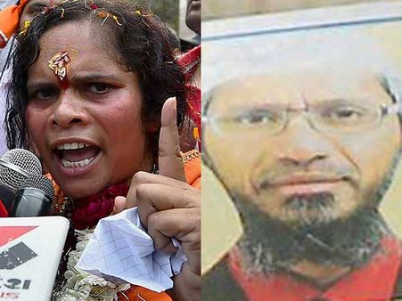 இஸ்லாமிய பிரசாரகர் ஜாகிர்நாயக் தலையை துண்டித்தால் ரூ50 லட்சம் பரிசு: சாத்வி பிராச்சி சர்ச்சை பேச்சு