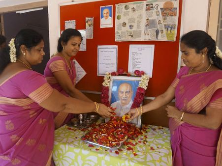 காரைக்குடி பள்ளியில் கல்வி வளர்ச்சி நாள் விழா