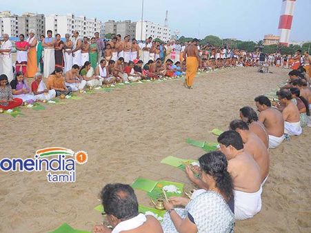 குரு பெயர்ச்சி, ஆடி அமாவாசை: சென்னையில் பித்ரு தர்ப்பணம், பரிகார பூஜை