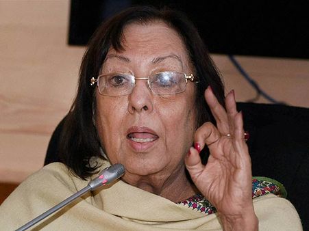 3 மாநிலங்களுக்கு புதிய கவர்னர் நியமனம்.. மணிப்பூருக்கு நஜ்மா ஹெப்துல்லா!