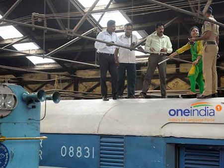 போலீஸ் பாதுகாப்புக்கு நடுவே புகுந்து ரூ.5.75 கோடி கொள்ளை .. ரயில் கொள்ளை பற்றி பகீர் தகவல்