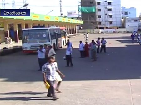 அமைதியாக நடந்த தமிழக பந்த்... சென்னையில் சாலைகள் வெறிச்... மக்கள் நடமாட்டமும் குறைவு- வீடியோ