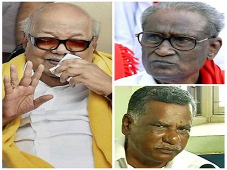 புதிய கூட்டணிக்கு அச்சாரமா? ஒரே மேடையில் கருணாநிதி, தா. பாண்டியன், முத்தரசன் !