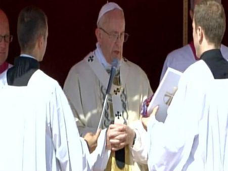 அன்னை தெரசா புனிதராக பிரகடனம்- வாடிகனில் போப் பிரான்சிஸ் அறிவிப்பு #teresa #saint