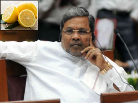 சித்தம் தெளிய ‘சித்தராமையா’வுக்கு லெமன் பார்சல்... மதுரை இந்து மக்கள் பேரவை குறும்பு!