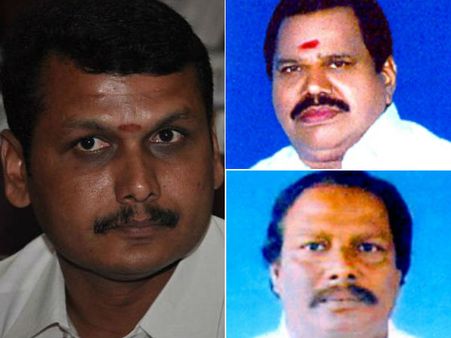 அரவக்குறிச்சி -செந்தில்பாலாஜி, தஞ்சை- ரெங்கசாமி, திருப்பரங்குன்றம்- ஏ.கே. போஸ்: அதிமுக வேட்பாளர்கள்