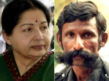 ஜெ.விடம் வீழ்ந்த இன்னொரு வீரப்பன்... 30 ஆண்டுகாலம்.... 3 மாநிலங்களுக்கு தண்ணி காட்டிய சந்தன வீரப்பன்