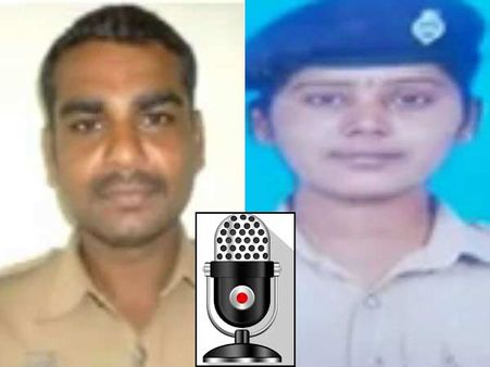 வள்ளுவரே சொல்லிருக்கார்டா.. பொய் சொல்.. பெண் கான்ஸ்டபிளிடம் கெஞ்சிய அருமைநாயகம் - ஆடியோ