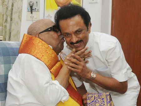 ஸ்டாலின்தான் எனது அரசியல் வாரிசு: கருணாநிதி பேட்டி