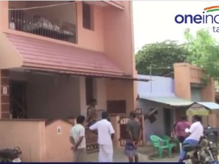 பூட்டிய வீட்டின் கதவை உடைத்து பணம், நகை கொள்ளை: வீடியோ