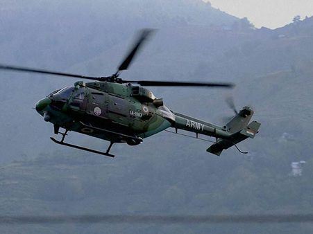 மே. வங்கத்தில் ராணுவ ஹெலிகாப்டர் நொறுங்கி விழுந்து விபத்து: 3 அதிகாரிகள் பலி!