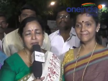 இது தான் எங்களுக்கு உண்மையான தீபாவளி... அப்பல்லோ வாசலில் சி.ஆர்.சரஸ்வதி ‘மகிழ்ச்சி’- வீடியோ