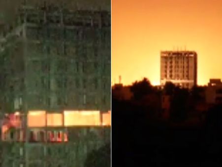 சபாஷ் புதிய தலைமுறை! இருளில் மவுலிவாக்கம் கட்டட இடிப்பை 5டி தொழில் நுட்பத்தில் பளீச்சென காட்டியது!