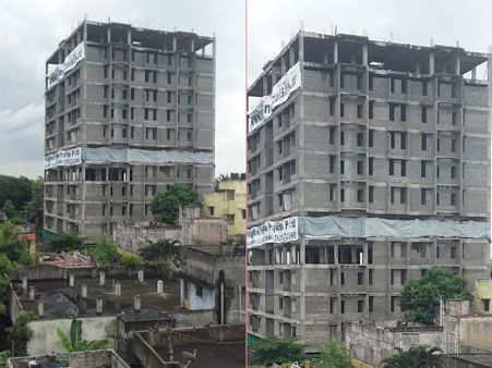 மிகப் பெரிய கட்டடம் தரைமட்டமாக்கப்பட்டது தமிழகத்தில் இதுவே முதல் முறை! #Moulivakkam