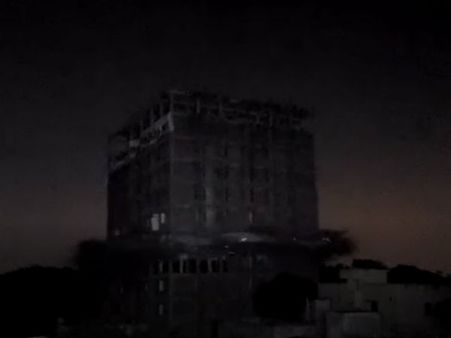 மழை காரணமாக கட்டடம் தகர்ப்பு தாமதமானது: காஞ்சிபுரம் ஆட்சியர்