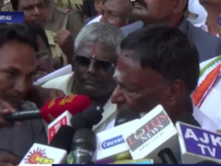 நன்றி.. நன்றி... நன்றி... நெல்லித்தோப்பு வெற்றியால் புதுவை முதல்வர் நாராயணசாமி நெகிழ்ச்சி- வீடியோ