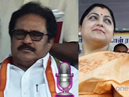 குஷ்பு இஸ்லாத்தை பின்பற்றியதே இல்லை- வைரலாகும் திருநாவுக்கரசரின் 'பரபர' 'போன்' பேச்சு