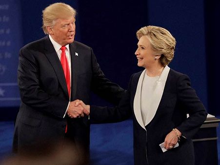 புதிய அதிபராகப் பொறுப்பேற்கும் ட்ரம்புக்கு வாழ்த்துச் சொன்னார் ஹிலரி!