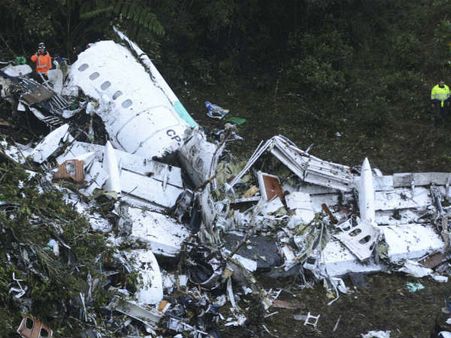 எரிபொருள் தீர்ந்து விபத்துக்குள்ளானதா 76 பேரை காவு கொண்ட கொலம்பியா விமானம்?