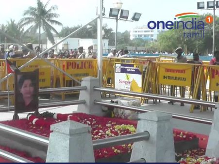 ‘மண்ணில் மறைந்தாலும் எங்கள் மனதில் வாழ்வார்’.. ஜெ. நினைவிடத்தில் மக்கள் கண்ணீர் அஞ்சலி- வீடியோ