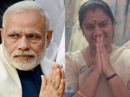 மோடியை சந்திக்கிறார் சசிகலா புஷ்பா! ஜெ. மரணம் குறித்து சிபிஐ விசாரிக்க கோரிக்கை!!