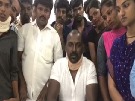 ஜல்லிக்கட்டு கலவரம்.. பாதிக்கப்பட்ட மீனவர்களுக்கு ரூ. 10 லட்சம் நிதியுதவி - லாரன்ஸ்