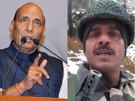 ராணுவ வீரர்கள் பட்டினியாக வேலை பார்க்கிறார்களா.. விசாரணைக்கு உத்தரவிட்ட ராஜ்நாத்சிங்