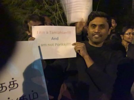 பின்வாசல் வழியாக ஓடிய ’பொறுக்கி’ புகழ் சு சாமி: விரட்டியடித்த அமெரிக்கத் தமிழர்கள்!