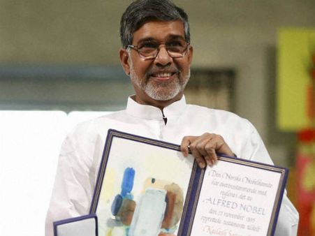 அமைதிக்கான நோபல் பரிசு திருட்டு.. கைலாஷ் வீட்டில் மர்ம நபர்கள் கைவரிசை.. டெல்லியில் பரபரப்பு