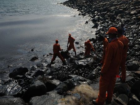 மீனிலும் கச்சா எண்ணெய் கலந்திருக்கலாம்.. சுற்றுசூழல் ஆர்வலர்கள் எச்சரிக்கை