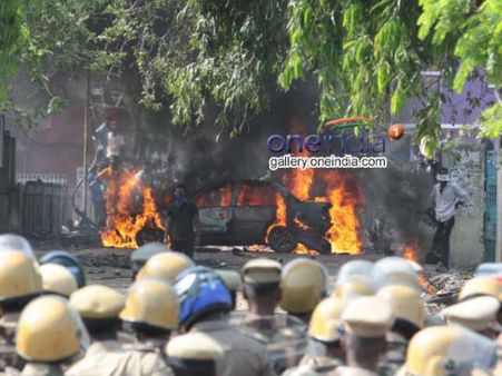 சென்னை கலவரம்: மேலும் 4 பேரை கைது செய்தது போலீஸ்