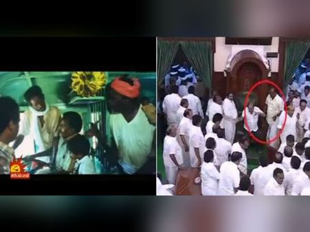 இப்ப என்ன மேஜைய தட்டனும் அமைதி அமைதினு சொல்லனும் அவளோதான எந்திரிடி மாப்ளே.... அசத்தல் மீம்ஸ்