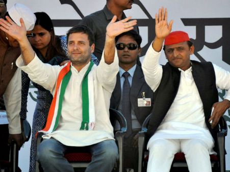 பண ஒழிப்பு விவகாரத்துக்கு தேர்தலில் பாஜகவை மக்கள் பழிவாங்குவர்!- ராகுல், அகிலேஷ்