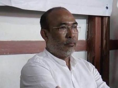 மணிப்பூரில் முதல் முறையாக பாஜக ஆட்சி.. முதல்வராக பிரேன் சிங் பதவியேற்பு