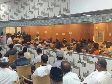 அஜ்மானில் இந்திய யூனியன் முஸ்லிம் லீக்கின் 70வது ஆண்டு நிறுவன தின நிகழ்ச்சி