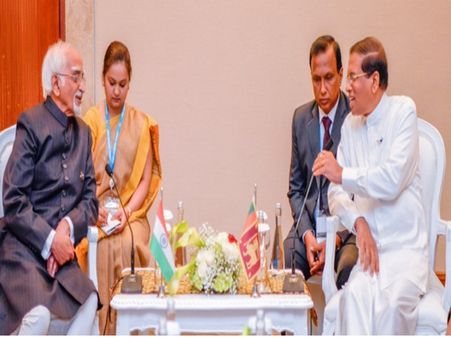 மீனவர்கள் மீது துப்பாக்கிச்சூடு இனி தொடராது.. ஹமீத் அன்சாரியிடம் இலங்கை அதிபர் உறுதி