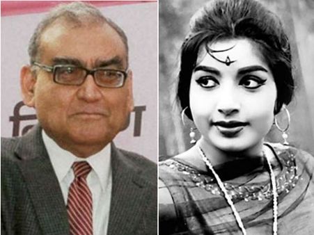 ஜெயலலிதாவின் அழகால் ஈர்க்கப்பட்டேன்.. மார்கண்டேய கட்ஜு சர்ச்சை கருத்து